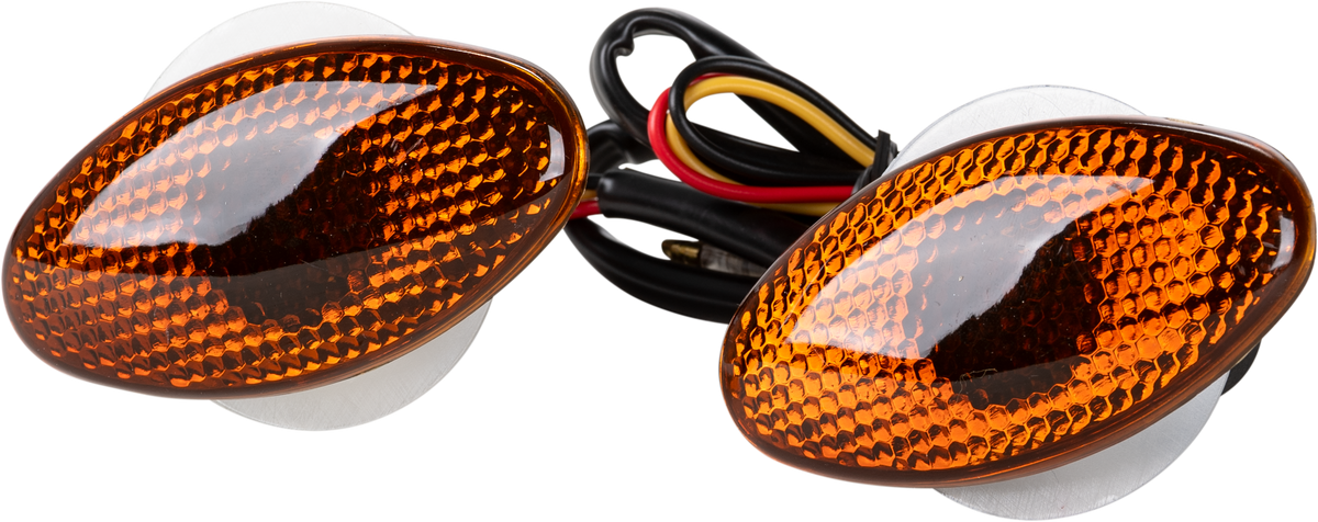 CAT EYE SIDE MARKER LIGHT SET SMOKE