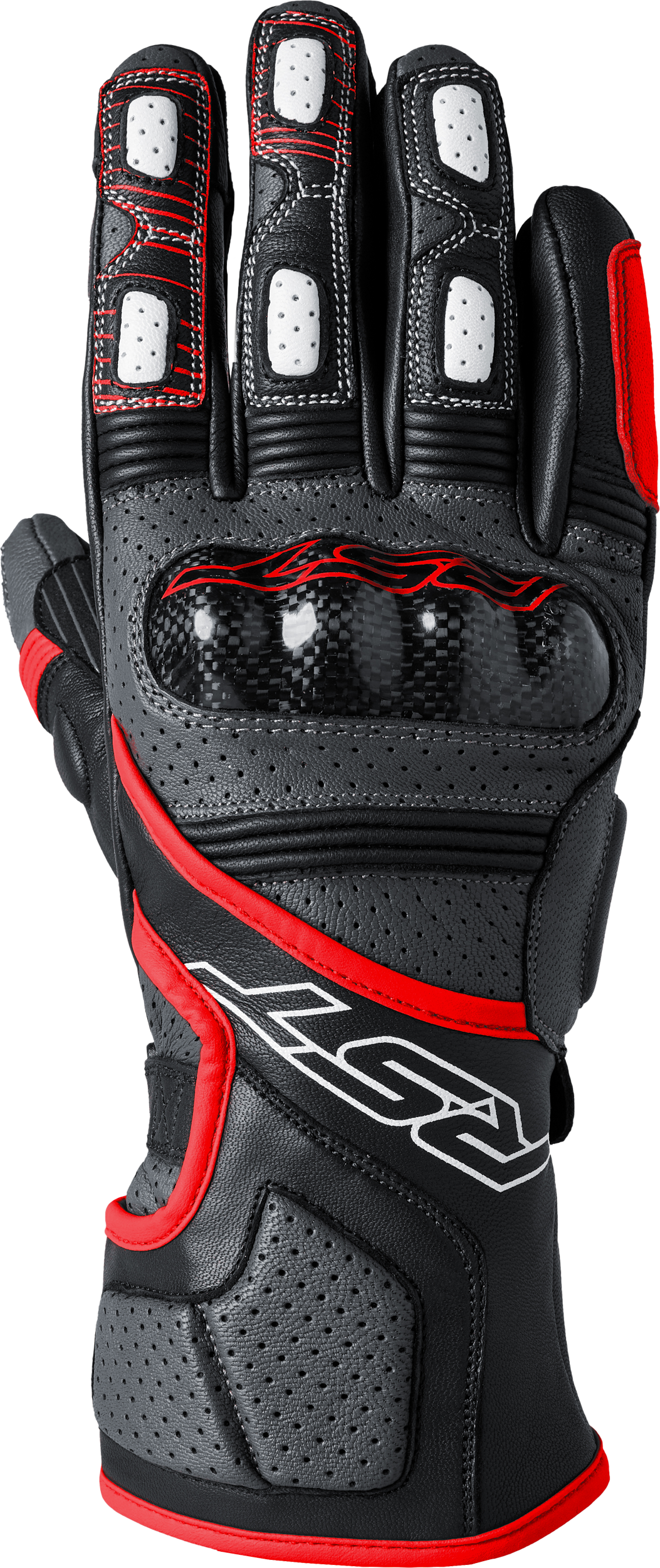 FULCRUM CE GLOVE GREY/RED/BLACK  LG