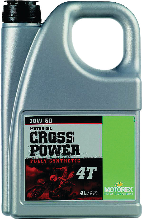 CROSS POWER MOTOR OIL 10W50 4T 4L (4/CASE  SOLD EA)