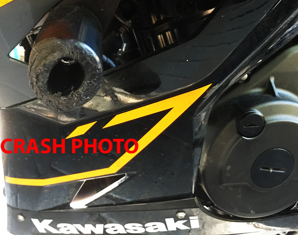 FRAME SLIDERS BLACK NO CUT KAW