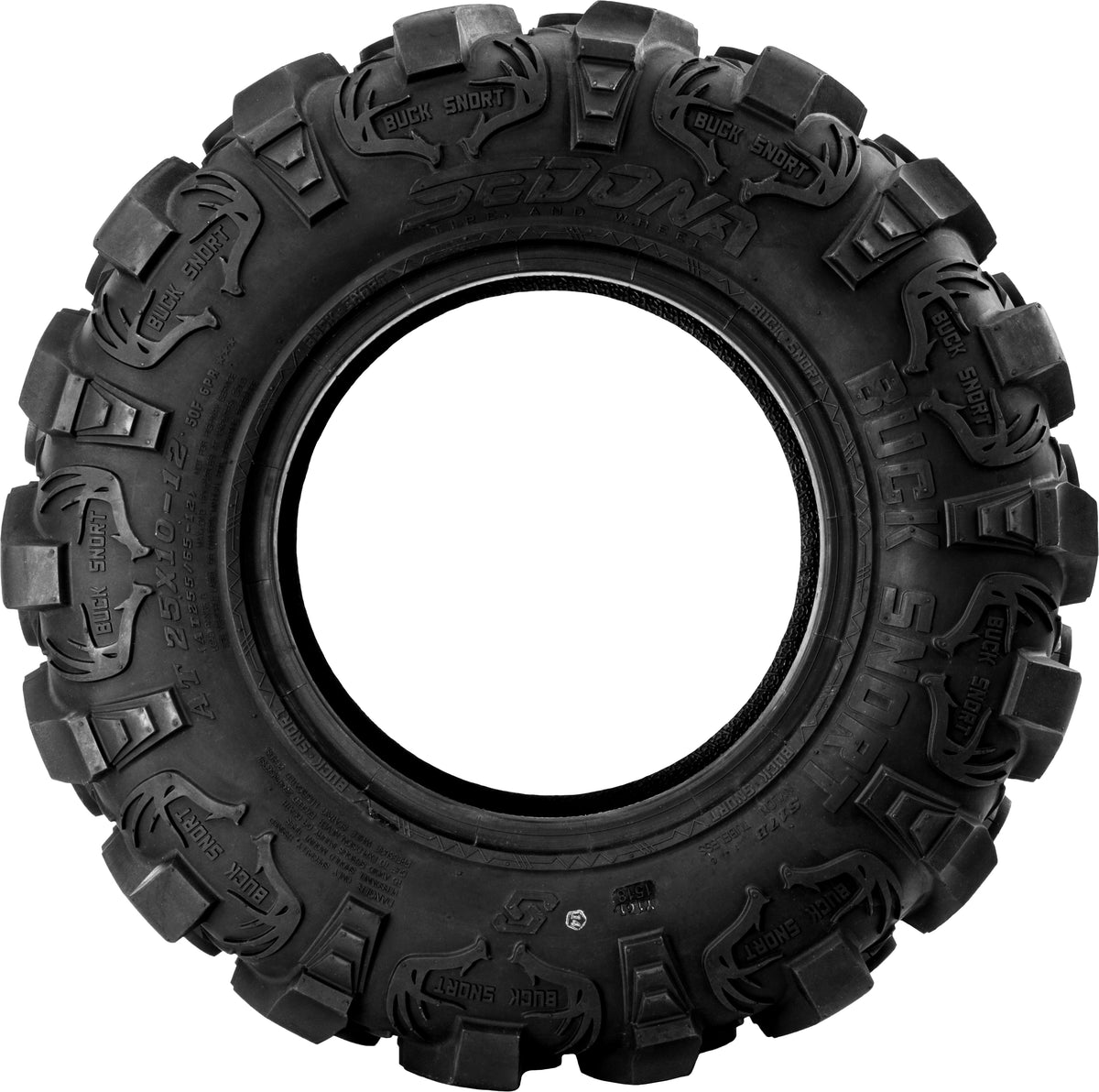 TIRE BUCK SNORT 25X10-12 BIAS 6PR LR420LBS